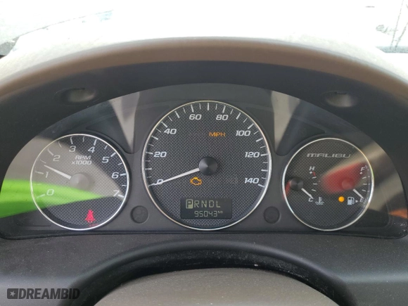 2007 Chevrolet Malibu LT w/2LT with VIN 1G1ZT58N67F212915, listed as a Copart auction lot 53693485 with 95,043 mi miles and Clean Title. Bid and sale history available at carsss.com. Image 9.