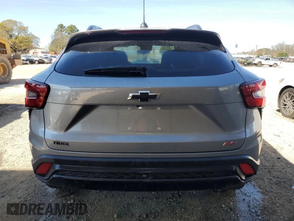 2024 Chevrolet Trax 2RS with VIN KL77LJE20RC126048, listed as a Copart auction lot 50442625 with 23,819 mi miles and Salvage Title. Bid and sale history available at DreamBid. Image 6.