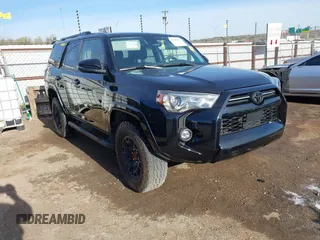 2024 Toyota 4Runner SR5 Premium with VIN JTENU5JR9R6278437, listed as a IAAI auction lot 41848087 with 10,680 mi miles and . Bid and sale history available at DreamBid. Image 1.