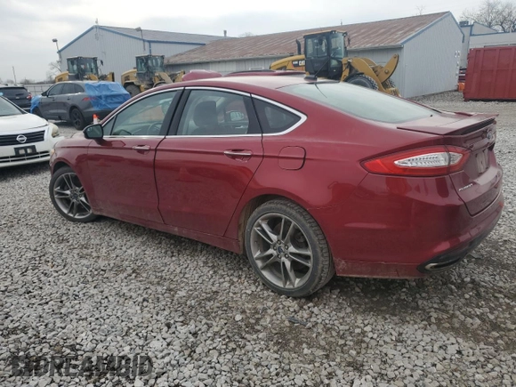 2016 Ford Fusion Titanium with VIN 3FA6P0K95GR104520, listed as a Copart auction lot 52491815 with 116,602 mi miles and Salvage Title. Bid and sale history available at carsss.com. Image 2.