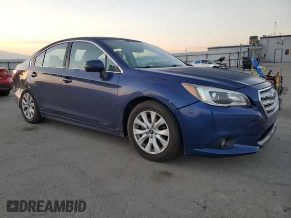 2017 Subaru Legacy Premium with VIN 4S3BNAF62H3032504, listed as a Copart auction lot 52920475 with 216,098 mi miles and Salvage Title. Bid and sale history available at carsss.com. Image 4.