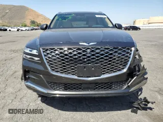 2024 Genesis GV80 с VIN KMUHBDSB8RU161721, выставлен на аукционе Copart как лот 57120365 с пробегом 17 772 миль миль и Списание • Salvage title. История ставок и продаж доступна на DreamBid. Изображение 5.