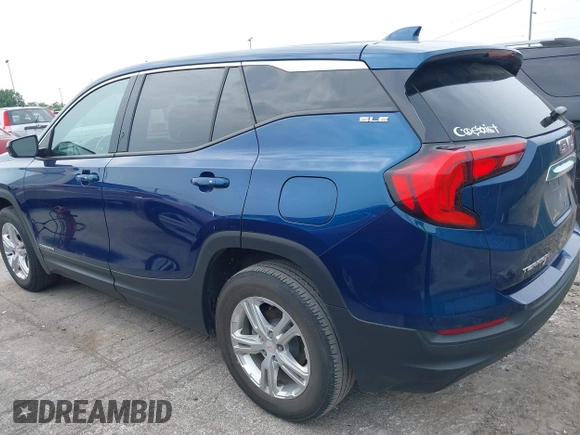 2020 GMC Terrain SLE with VIN 3GKALMEV9LL197298, listed as a IAAI auction lot 42509122 with 62,296 mi miles and . Bid and sale history available at DreamBid. Image 15.