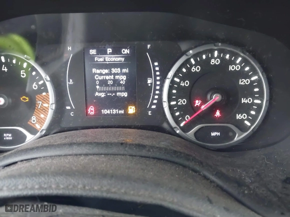 2019 Jeep Renegade Sport with VIN ZACNJBABXKPK60642, listed as a IAAI auction lot 41452809 with 104,131 mi miles. Bid and sale history available at carsss.com. Image 15.