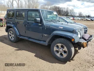 2016 Jeep Wrangler Unlimited Sahara with VIN 1C4BJWEG9GL207218, listed as a Copart auction lot 53645295 with 158,878 mi miles and Non repairable. Bid and sale history available at DreamBid. Image 4.