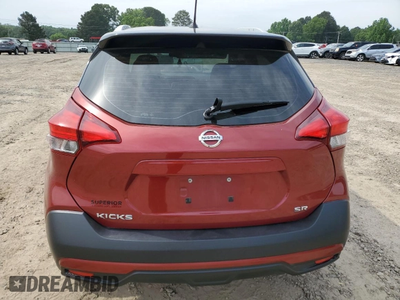 2019 Nissan Kicks SR z VIN 3N1CP5CU4KL538147, wystawiony jako Copart lot #57246385 z przebiegiem 161 391 mil mil oraz Szkoda całkowita • Salvage title. Historia ofert i sprzedaży dostępna na DreamBid. Obrazek 6.