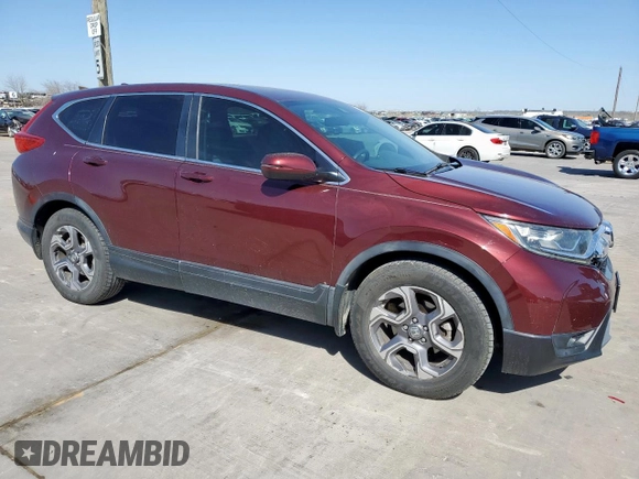 2019 Honda CR-V EX with VIN 7FARW1H58KE015852, listed as a Copart auction lot 49676005 with 47,391 mi miles and Clean Title. Bid and sale history available at carsss.com. Image 4.