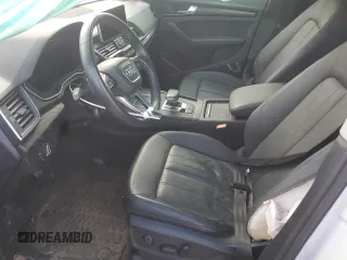 2020 Audi Q5 Premium Plus with VIN WA1E2AFYXL2056002, listed as a Copart auction lot 50502745 with 25,245 mi miles and Salvage title. Bid and sale history available at DreamBid. Image 7.