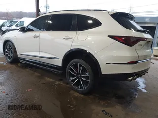 2023 Acura MDX Type S w/Advance Package with VIN 5J8YD8H88PL003108, listed as a IAAI auction lot 40914855 with 1 mi miles. Bid and sale history available at carsss.com. Image 3.