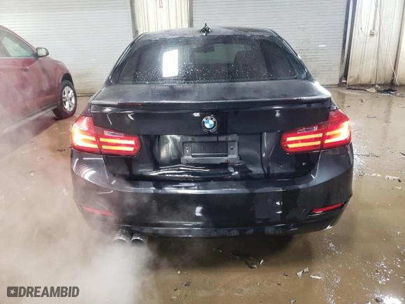 2015 BMW 3 Series 328i with VIN WBA3A5G53FNS90106, listed as a Copart auction lot 46418895 with 57,974 mi miles and Salvage Title. Bid and sale history available at carsss.com. Image 6.