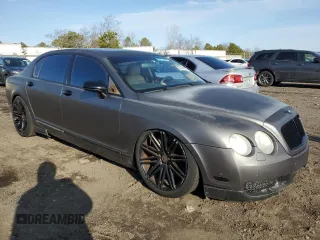 2006 Bentley Flying Spur with VIN SCBBR53W26C036567, listed as a Copart auction lot 51447955 with 54,265 mi miles and Clean Title. Bid and sale history available at DreamBid. Image 4.