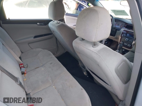 2010 Chevrolet Impala LS with VIN 2G1WA5EK8A1265021, listed as a IAAI auction lot 42090626 with 202,157 mi miles and . Bid and sale history available at DreamBid. Image 8.
