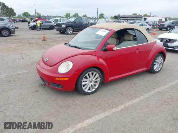 2009 Volkswagen Beetle S with VIN 3VWRF31Y59M401630, listed as a IAAI auction lot 42056891 with Not Provided miles and . Bid and sale history available at DreamBid. Image 2.