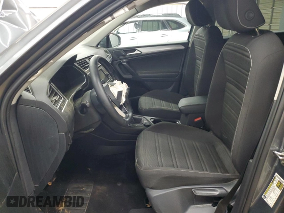 2024 Volkswagen Tiguan S with VIN 3VVFB7AX5RM041650, listed as a Copart auction lot 54579575 with Not Provided miles and Non Repairable. Bid and sale history available at DreamBid. Image 7.