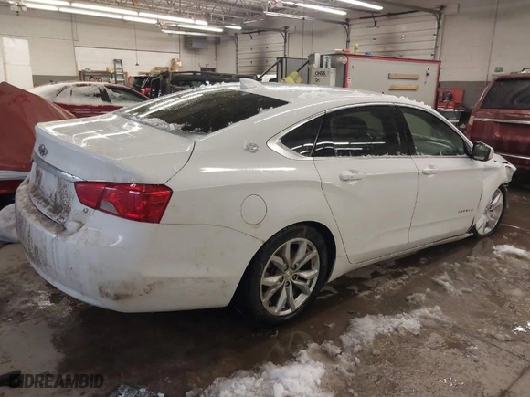 2018 Chevrolet Impala LT with VIN 2G1105S35J9167429, listed as a IAAI auction lot 41515218 with 115,508 mi miles. Bid and sale history available at carsss.com. Image 4.