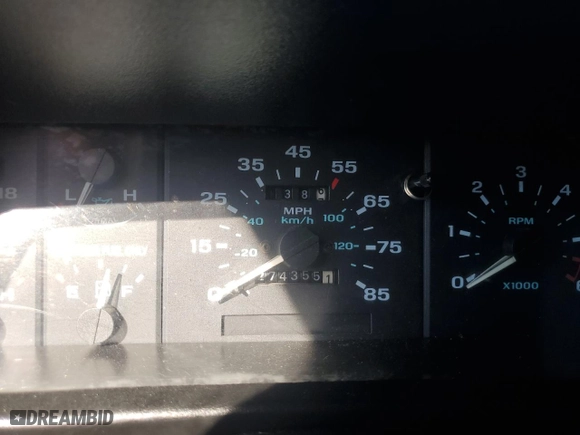 1994 Ford Ranger Splash with VIN 1FTCR14U5RPB03893, listed as a Copart auction lot 69588654 with 274,355 mi miles and Salvage Title. Bid and sale history available at carsss.com. Image 9.