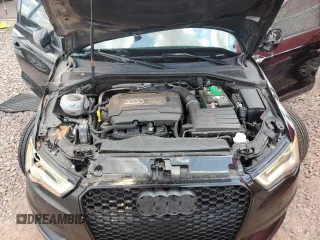 2015 Audi A3 Premium with VIN WAUACGFF2F1012988, listed as a Copart auction lot 59514345 with 80,249 mi miles and Salvage title. Bid and sale history available at DreamBid. Image 11.