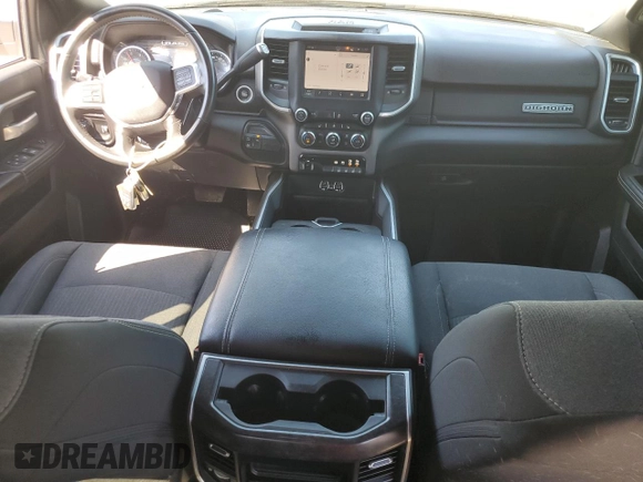 2022 Ram 2500 Big Horn with VIN 3C6UR5DL7NG109526, listed as a Copart auction lot 73629674 with 52,249 mi miles and Salvage Title. Bid and sale history available at carsss.com. Image 8.