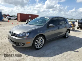 2014 Volkswagen Golf TDI w/Sunroof & Nav z VIN WVWDM7AJ7EW003715, wystawiony jako Copart lot #79524694 z przebiegiem Nie podano mil oraz Szkoda całkowita • Salvage title. Historia ofert i sprzedaży dostępna na DreamBid. Obrazek 1.