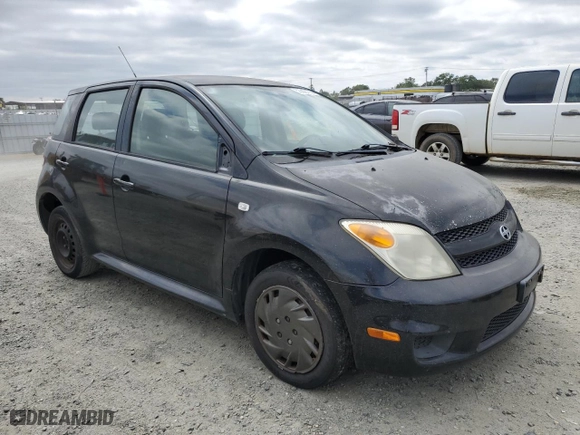 2006 Scion xA with VIN JTKKT624360135784, listed as a Copart auction lot 53582155 with 124,649 mi miles and Clean Title. Bid and sale history available at carsss.com. Image 4.