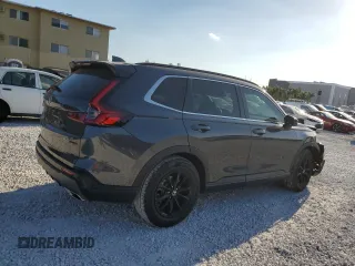 2024 Honda CR-V Sport-L with VIN 7FARS5H8XRE008764, listed as a Copart auction lot 48873115 with 14,582 mi miles and Salvage Title. Bid and sale history available at DreamBid. Image 3.