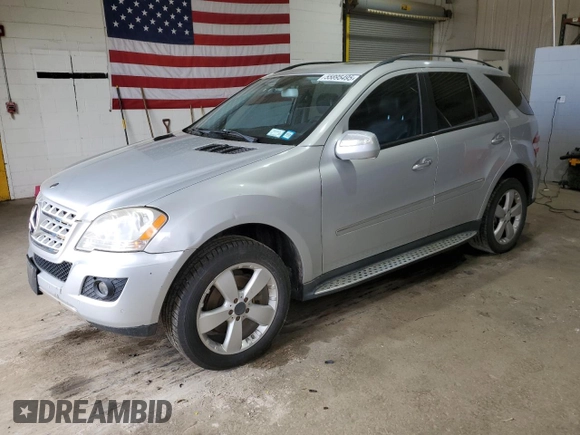 2009 Mercedes-Benz M 350 with VIN 4JGBB86E59A521108, listed as a Copart auction lot 55895495 with 126,829 mi miles and Clean Title. Bid and sale history available at DreamBid. Image 1.