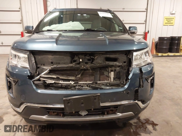 2018 Ford Explorer Limited z VIN 1FM5K8F88JGB67030, wystawiony jako IAAI lot #42351707 z przebiegiem 145 050 mil mil oraz . Historia ofert i sprzedaży dostępna na DreamBid. Obrazek 6.