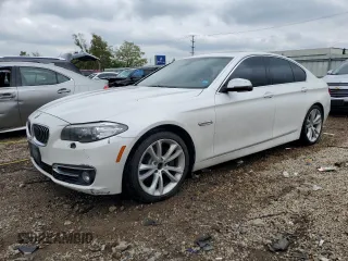 2014 BMW 5 Series 535i xDrive with VIN WBA5B3C50ED537277, listed as a Copart auction lot 58151995 with 96,960 mi miles and Salvage title. Bid and sale history available at DreamBid. Image 1.
