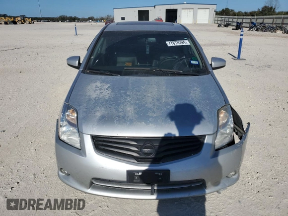 2011 Nissan Sentra SL with VIN 3N1AB6AP2BL648087, listed as a Copart auction lot 77675294 with Not Provided miles and Salvage Title. Bid and sale history available at DreamBid. Image 5.