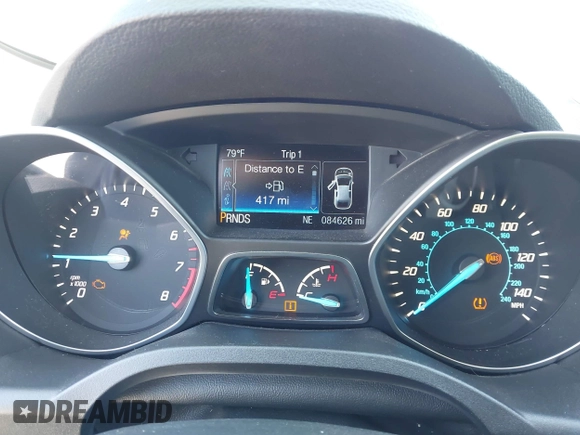 2014 Ford Escape SE with VIN 1FMCU0GX7EUD80714, listed as a IAAI auction lot 41981789 with 84,626 mi miles and . Bid and sale history available at DreamBid. Image 7.