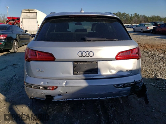 2019 Audi Q5 Premium Plus with VIN WA1BNAFY0K2106673, listed as a Copart auction lot 71876092 with 35,613 mi miles. Bid and sale history available at carsss.com. Image 6.