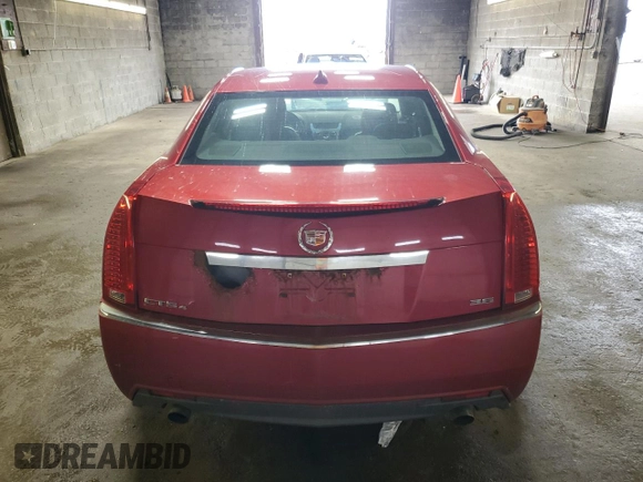 2010 Cadillac CTS Performance with VIN 1G6DL5EVXA0118281, listed as a Copart auction lot 51753175 with 134,718 mi miles and Salvage Title. Bid and sale history available at carsss.com. Image 6.