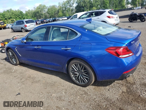2019 Genesis G70 Advanced с VIN KMTG34LE4KU014629, выставлен на аукционе Copart как лот 63456695 с пробегом 45 662 миль миль и Списание • Salvage title. История ставок и продаж доступна на DreamBid. Изображение 2.