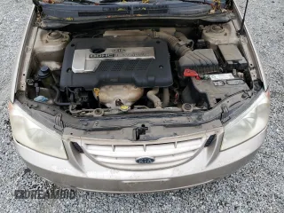 2005 Kia Spectra LX with VIN KNAFE122655108260, listed as a Copart auction lot 53750355 with 146,157 mi miles and Clean Title. Bid and sale history available at carsss.com. Image 11.