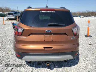 2017 Ford Escape SE with VIN 1FMCU0GD6HUA47768, listed as a Copart auction lot 51992305 with 163,639 mi miles and Salvage Title. Bid and sale history available at carsss.com. Image 6.