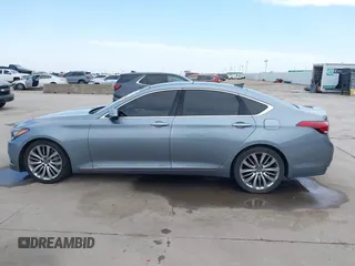 2015 Hyundai Genesis 5.0L with VIN KMHGN4JF1FU096051, listed as a IAAI auction lot 41771204 with 74,038 mi miles. Bid and sale history available at carsss.com. Image 14.