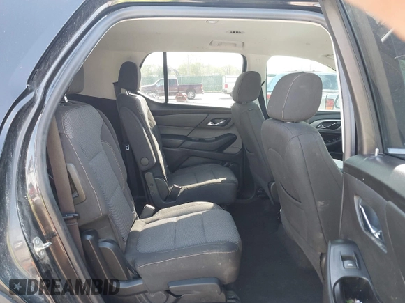 2019 Chevrolet Traverse LT Cloth with VIN 1GNERGKW7KJ196349, listed as a IAAI auction lot 42030892 with 126,306 mi miles and . Bid and sale history available at DreamBid. Image 8.