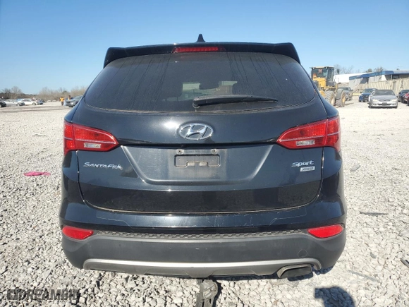 2013 Hyundai Santa Fe Sport with VIN 5XYZUDLB7DG094149, listed as a Copart auction lot 47644315 with 136,612 mi miles and Salvage Title. Bid and sale history available at carsss.com. Image 6.
