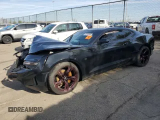 2019 Chevrolet Camaro 1LT with VIN 1G1FB1RS6K0102946, listed as a Copart auction lot 53706395 with 0 mi miles and Clean Title. Bid and sale history available at carsss.com. Image 1.