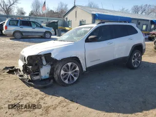 2022 Jeep Cherokee Limited with VIN 1C4PJMDX4ND540610, listed as a Copart auction lot 41840335 with 53,106 mi miles and Salvage Title. Bid and sale history available at DreamBid. Image 1.