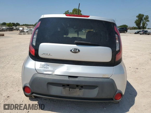 2014 Kia Soul with VIN KNDJN2A20E7700388, listed as a Copart auction lot 68525664 with 195,615 mi miles and Salvage Title. Bid and sale history available at carsss.com. Image 6.