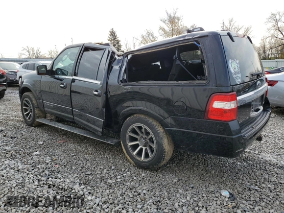 2017 Ford Expedition EL Platinum with VIN 1FMJK1MT0HEA67183, listed as a Copart auction lot 80513844 with 142,650 mi miles and Salvage Title. Bid and sale history available at carsss.com. Image 2.