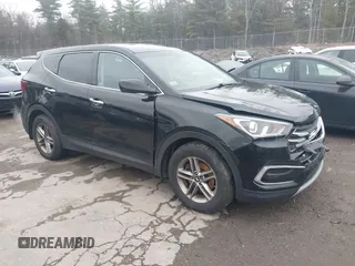 2018 Hyundai Santa Fe 2.4L z VIN 5NMZTDLB8JH100271, wystawiony jako IAAI lot #41989341 z przebiegiem 117 425 mil mil oraz . Historia ofert i sprzedaży dostępna na DreamBid. Obrazek 1.