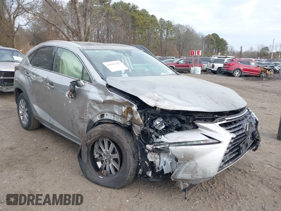 2021 Lexus NX with VIN JTJDARDZ4M2242647, listed as a IAAI auction lot 41693385 with 33,189 mi miles. Bid and sale history available at carsss.com. Image 6.