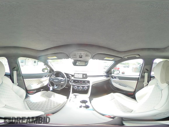 2023 Genesis G70 3.3T z VIN KMTG54TE1PU122398, wystawiony jako Copart lot #54172885 z przebiegiem 10 486 mil mil oraz Szkoda całkowita • Salvage title. Historia ofert i sprzedaży dostępna na DreamBid. Obrazek 14.