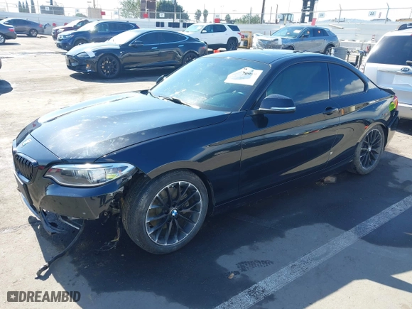 2016 BMW 2 Series 228i with VIN WBA1F9C59GV742583, listed as a IAAI auction lot 41470959 with 71,191 mi miles. Bid and sale history available at carsss.com. Image 18.