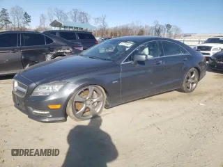 2012 Mercedes-Benz CLS-Class CLS 550 with VIN WDDLJ9BB3CA021460, listed as a Copart auction lot 41779485 with 107,414 mi miles and Clean Title. Bid and sale history available at carsss.com. Image 1.