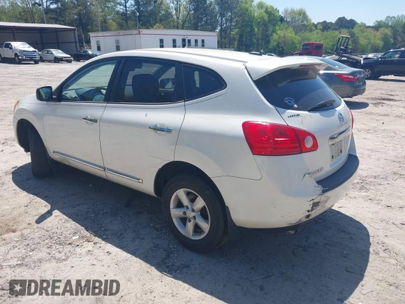 2012 Nissan Rogue S with VIN JN8AS5MV8CW361550, listed as a IAAI auction lot 41996184 with 147,266 mi miles and . Bid and sale history available at DreamBid. Image 3.