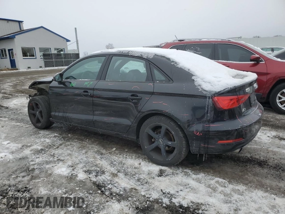 2016 Audi A3 2.0T Premium with VIN WAUB8GFF0G1004752, listed as a Copart auction lot 38385094 with 77,711 mi miles. Bid and sale history available at carsss.com. Image 2.