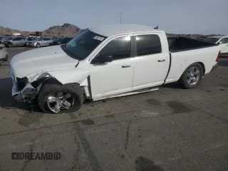 2018 Ram 1500 Big Horn z VIN 1C6RR6TT1JS119047, wystawiony jako Copart lot #41587135 z przebiegiem 86 446 mil mil oraz Szkoda całkowita • Salvage title. Historia ofert i sprzedaży dostępna na DreamBid. Obrazek 1.